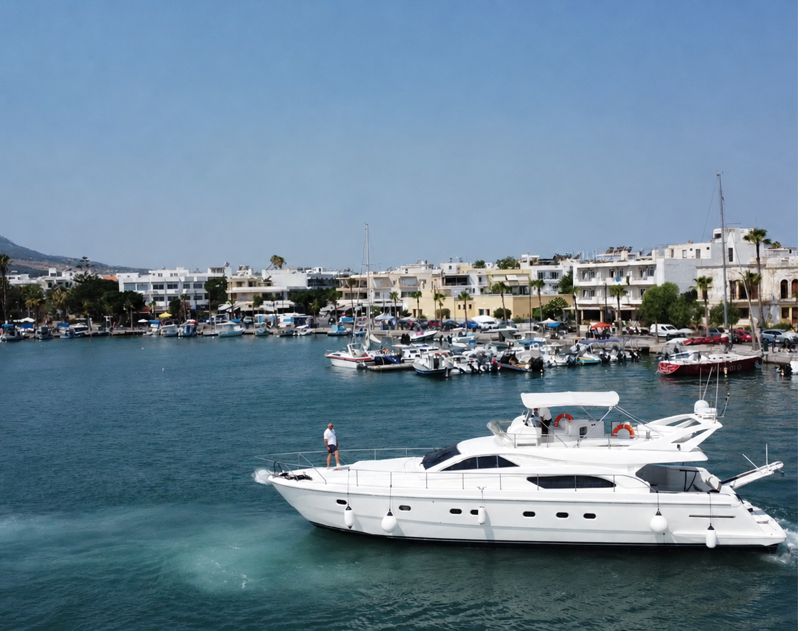 Ferretti 57 luxury yacht by Kos Yachting