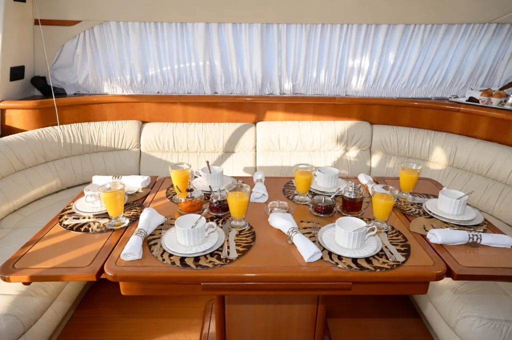 Ferretti 57 luxury yacht in Kos – onboard gallery view 6