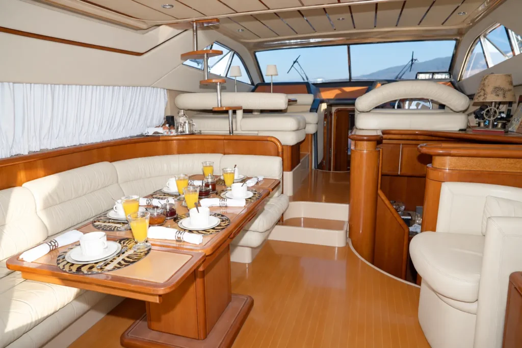 Ferretti 57 luxury yacht in Kos – onboard gallery view 5