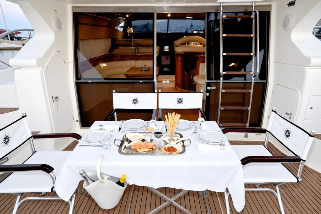 Ferretti 57 luxury yacht in Kos – onboard gallery view 14
