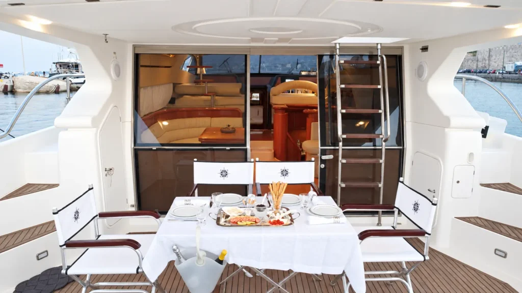 Ferretti 57 luxury yacht in Kos – onboard gallery view 12